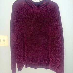 Plush Burgundy Sweater